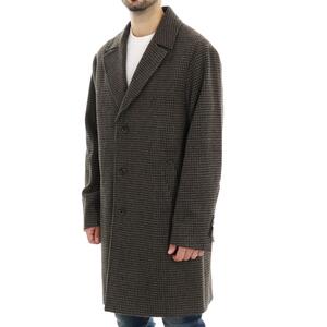 CAPPOTTO PIED DE POULE MORO